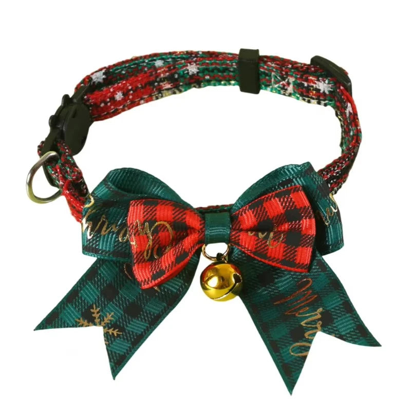 Matching Christmas Dog Scarf & Tree Skirt Set