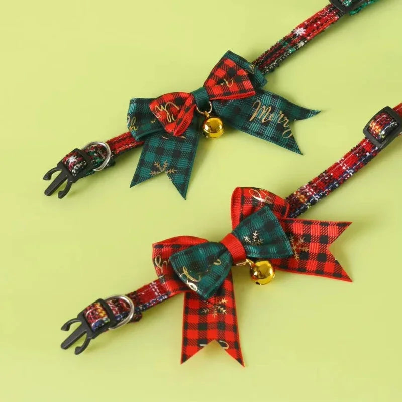 Matching Christmas Dog Scarf & Tree Skirt Set
