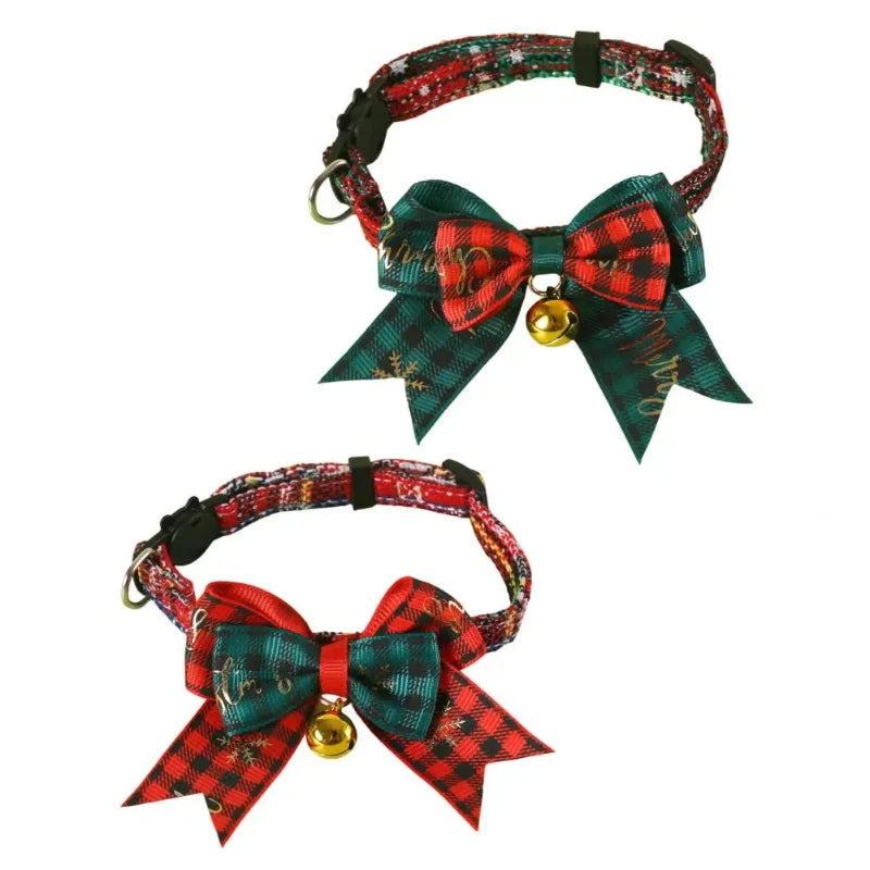 Matching Christmas Dog Scarf & Tree Skirt Set
